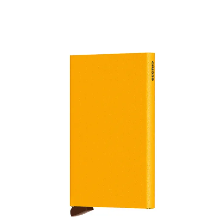 Pasjeshouders|Creditcardhouders>Secrid Cardprotector Kaarthouder Powder ochre