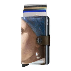 Pasjeshouders|Creditcardhouders>Secrid Miniwallet Art Mauritshuis pearl earring