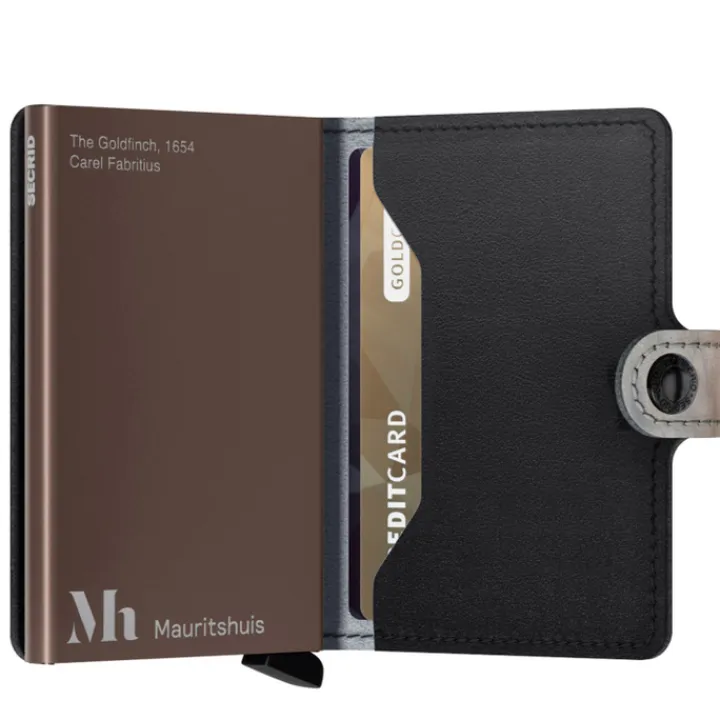 Pasjeshouders|Creditcardhouders>Secrid Miniwallet Art Mauritshuis goldfinch