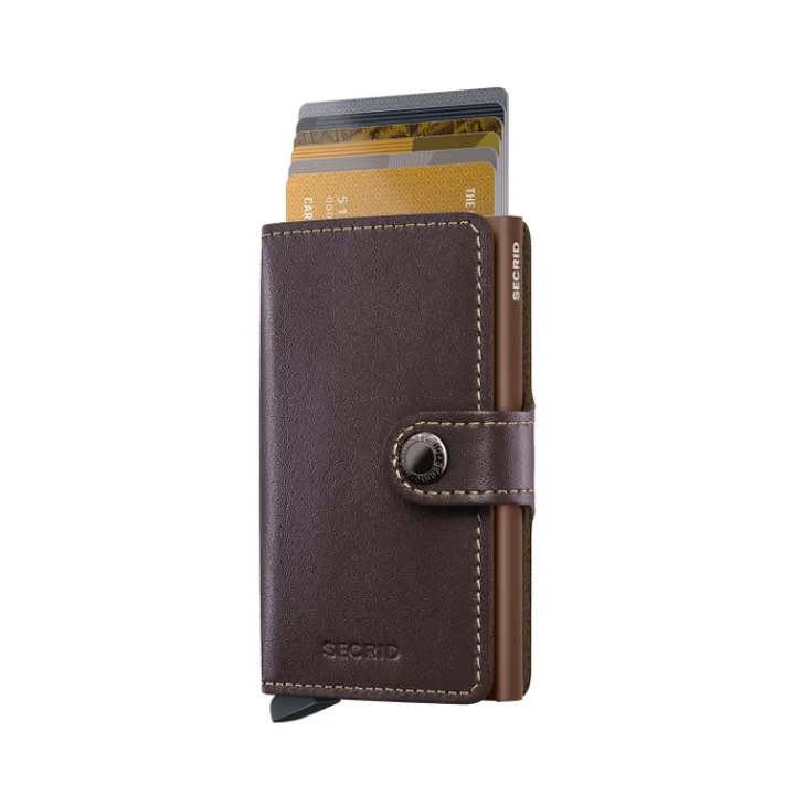 Pasjeshouders|Creditcardhouders>Secrid Miniwallet chocolate