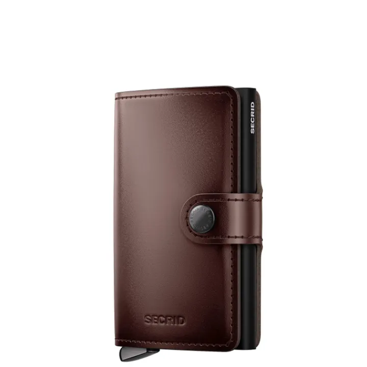 Pasjeshouders|Creditcardhouders>Secrid Miniwallet Dusk dark brown