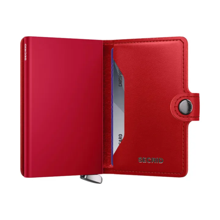 Pasjeshouders|Creditcardhouders>Secrid Miniwallet Emboss Diamond red