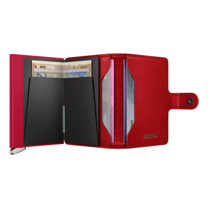 Pasjeshouders|Creditcardhouders>Secrid Miniwallet Emboss Diamond red