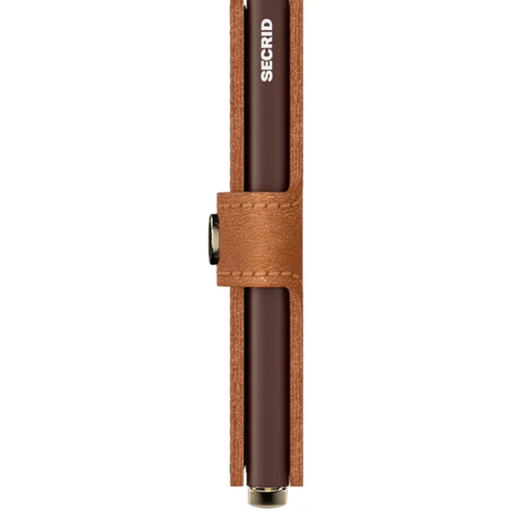 Pasjeshouders|Creditcardhouders>Secrid Miniwallet Emboss Lines cognac