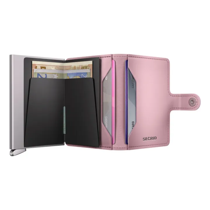Pasjeshouders|Creditcardhouders>Secrid Miniwallet Emboss Diamond rose