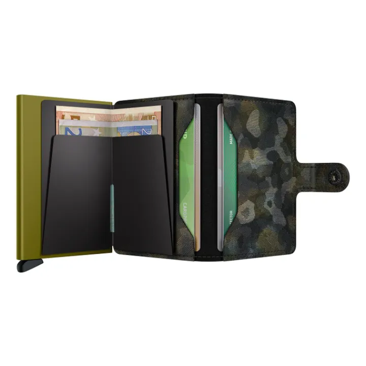 Pasjeshouders|Creditcardhouders>Secrid Miniwallet Jungle moss