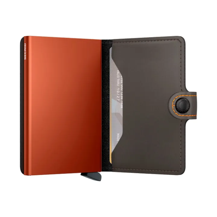 Pasjeshouders|Creditcardhouders>Secrid Miniwallet Matte truffle orange