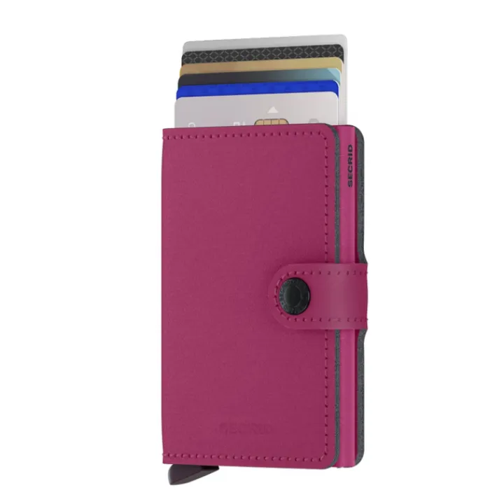 Pasjeshouders|Creditcardhouders>Secrid Miniwallet Portemonnee Yard Powder fuchsia