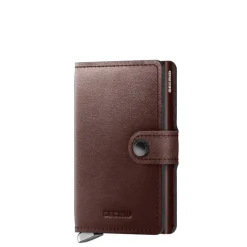Pasjeshouders|Creditcardhouders>Secrid Miniwallet Portemonnee Dusk dark brown