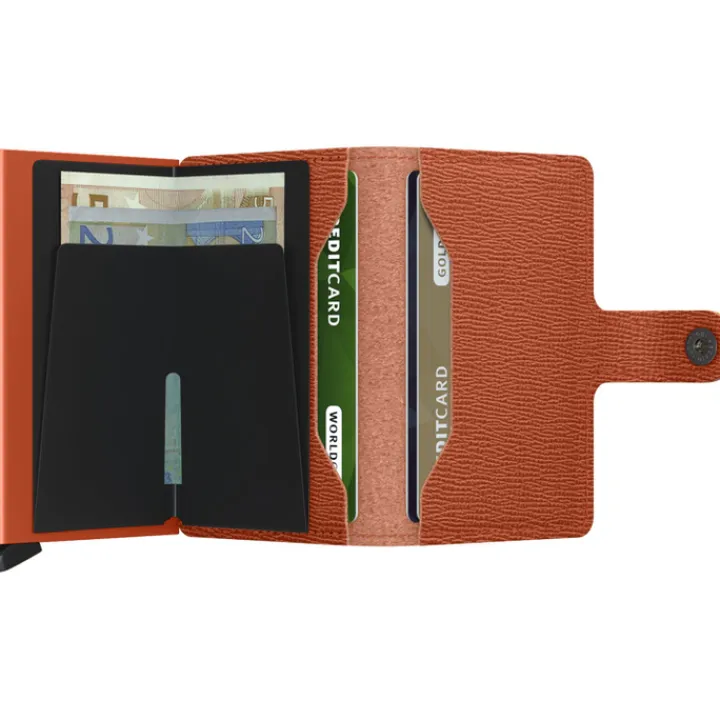 Pasjeshouders|Creditcardhouders>Secrid Miniwallet Portemonnee Crisple pumpkin