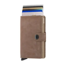 Pasjeshouders|Creditcardhouders>Secrid Miniwallet Portemonnee Vintage taupe