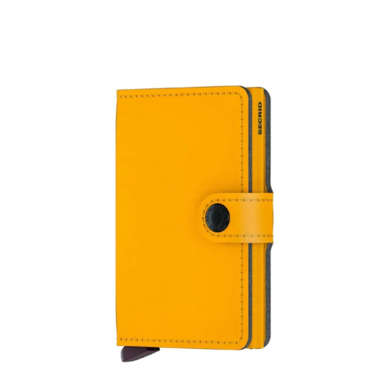 Pasjeshouders|Creditcardhouders>Secrid Miniwallet Portemonnee Yard Powder ochre