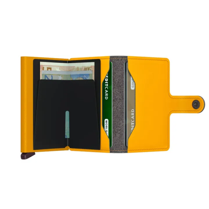 Pasjeshouders|Creditcardhouders>Secrid Miniwallet Portemonnee Yard Powder ochre