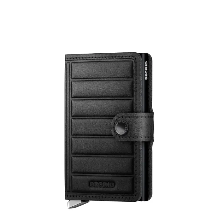 Pasjeshouders|Creditcardhouders>Secrid Miniwallet Portemonnee Emboss Lines black