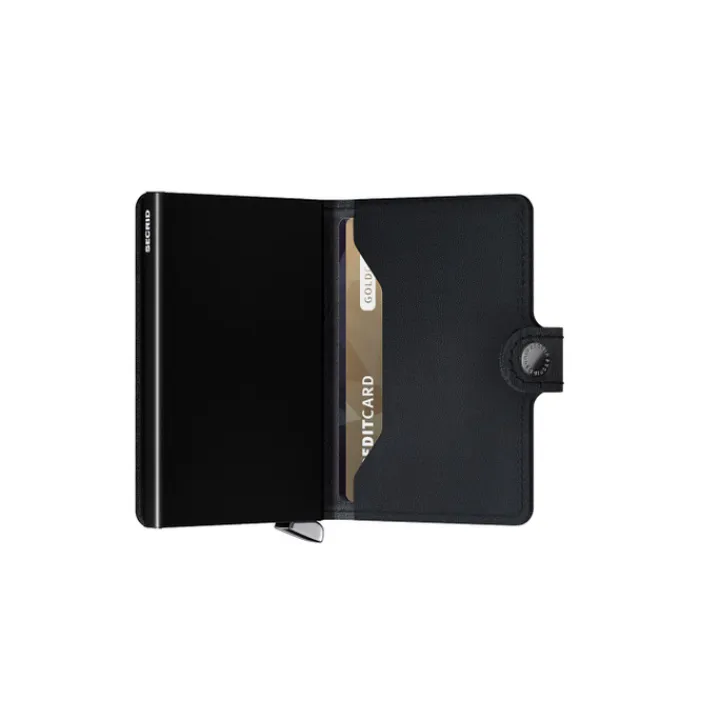Pasjeshouders|Creditcardhouders>Secrid Miniwallet Portemonnee Emboss Lines black
