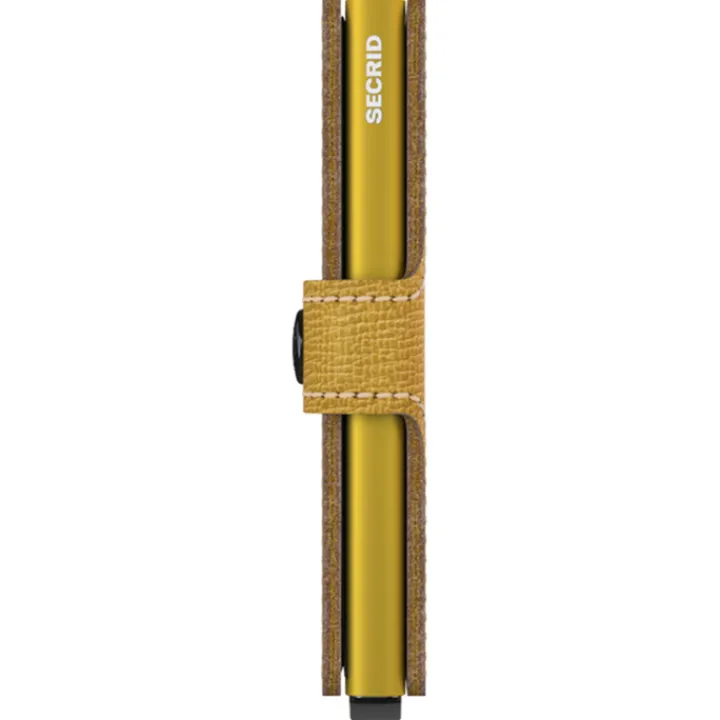 Pasjeshouders|Creditcardhouders>Secrid Miniwallet Portemonnee Crisple ochre