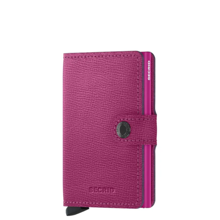 Pasjeshouders|Creditcardhouders>Secrid Miniwallet Portemonnee Crisple fuchsia