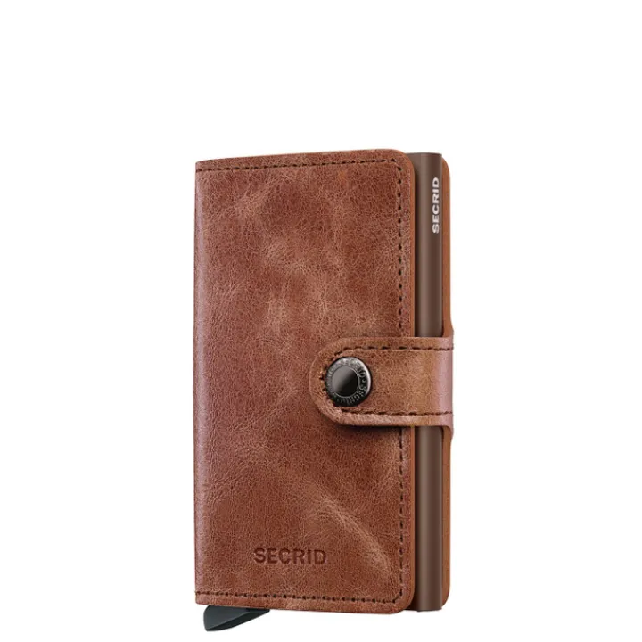 Pasjeshouders|Creditcardhouders>Secrid Miniwallet Vintage cognac-brown