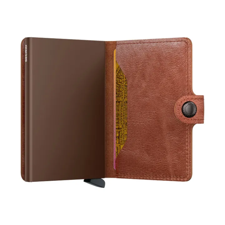 Pasjeshouders|Creditcardhouders>Secrid Miniwallet Vintage cognac-brown