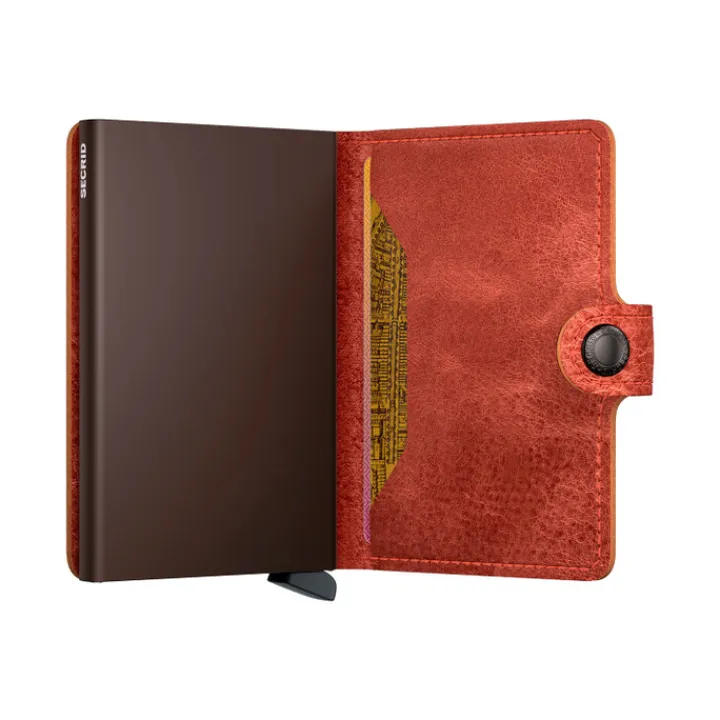 Pasjeshouders|Creditcardhouders>Secrid Miniwallet Vintage orange