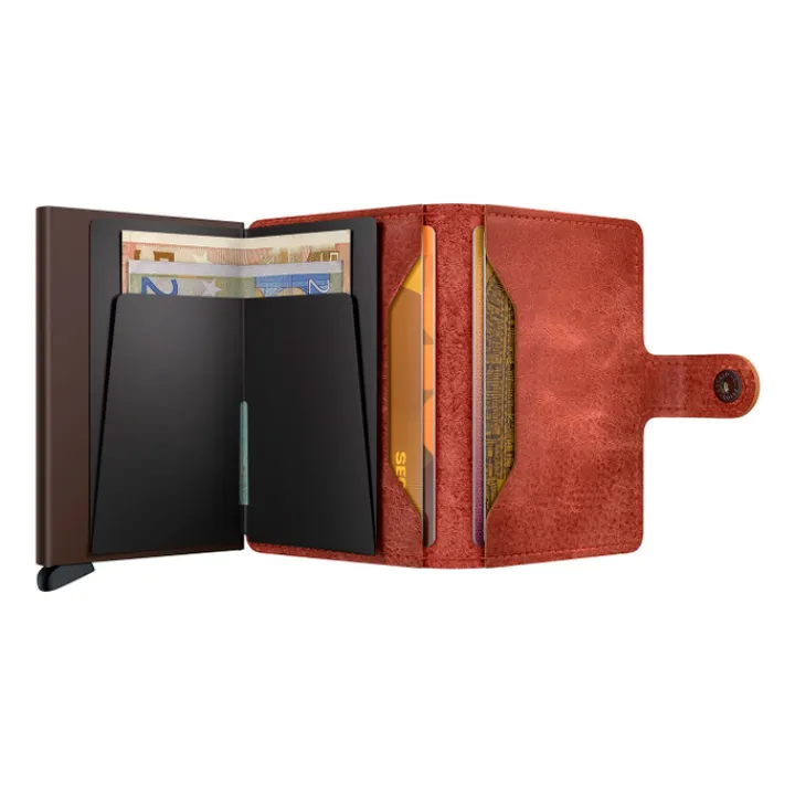 Pasjeshouders|Creditcardhouders>Secrid Miniwallet Vintage orange