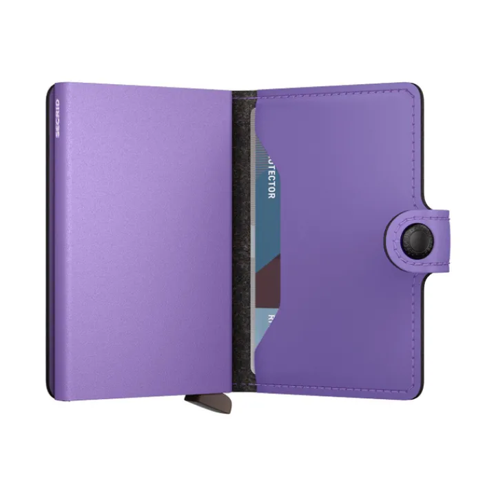 Pasjeshouders|Creditcardhouders>Secrid Miniwallet Yard Powder lilac