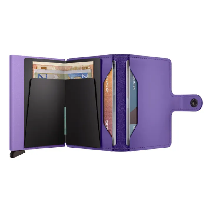 Pasjeshouders|Creditcardhouders>Secrid Miniwallet Yard Powder lilac