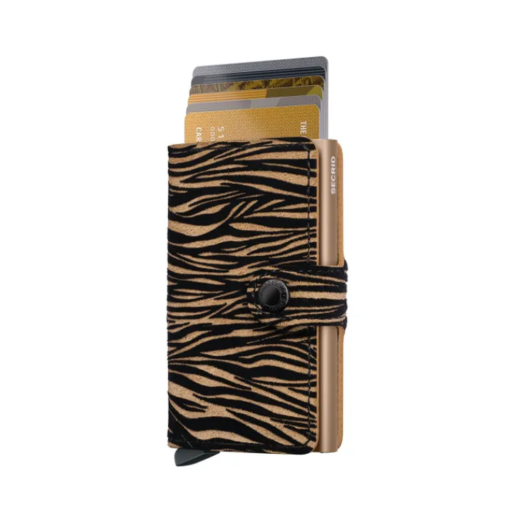 Pasjeshouders|Creditcardhouders>Secrid Miniwallet Zebra beige