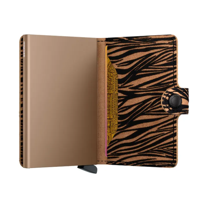 Pasjeshouders|Creditcardhouders>Secrid Miniwallet Zebra beige