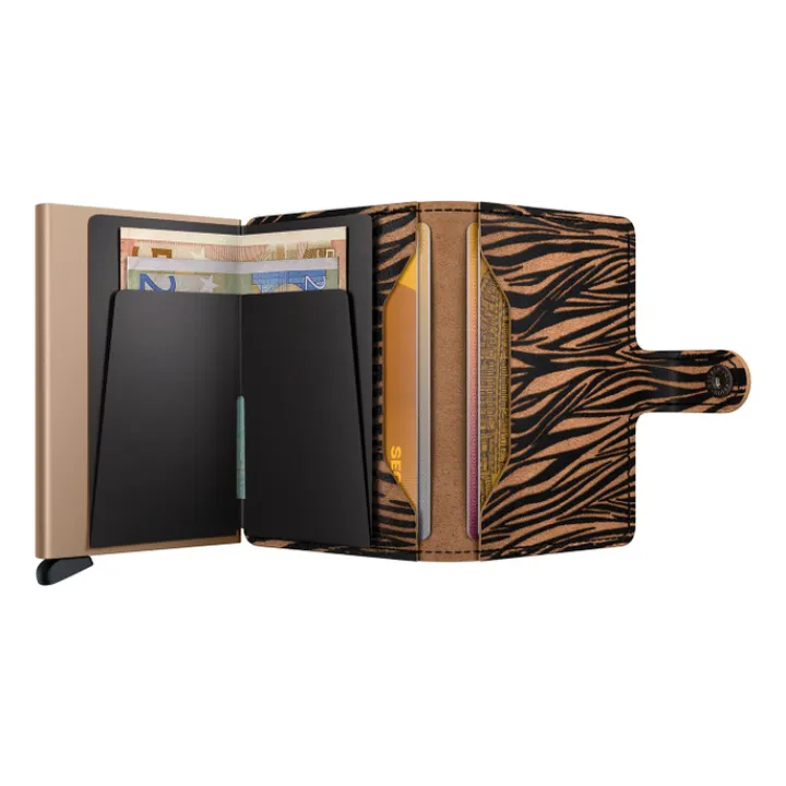 Pasjeshouders|Creditcardhouders>Secrid Miniwallet Zebra beige