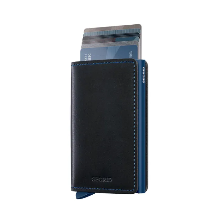 Pasjeshouders|Creditcardhouders>Secrid Slimwallet black-navy