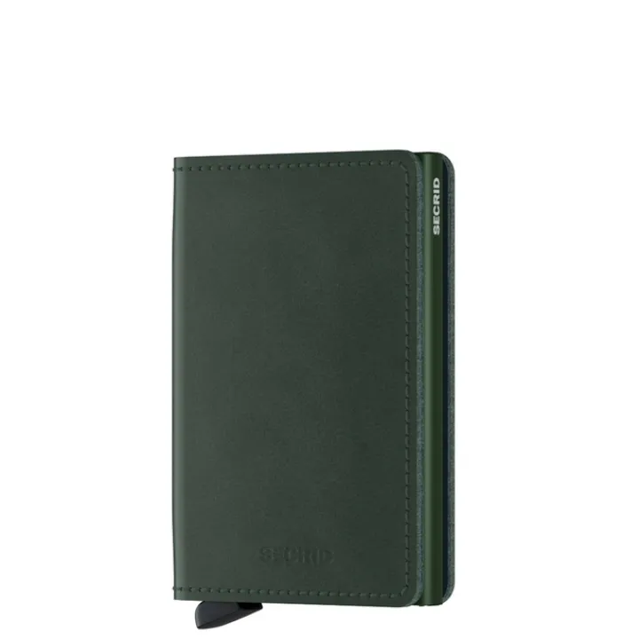 Pasjeshouders|Creditcardhouders>Secrid Slimwallet Portemonnee Original green