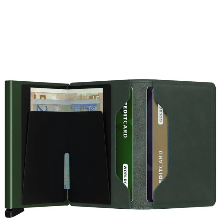 Pasjeshouders|Creditcardhouders>Secrid Slimwallet Portemonnee Original green