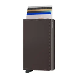 Pasjeshouders|Creditcardhouders>Secrid Slimwallet Portemonnee Matte truffle