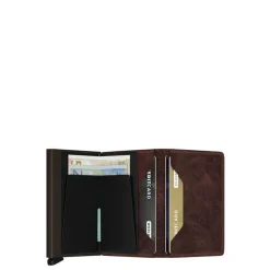 Pasjeshouders|Creditcardhouders>Secrid Slimwallet Portemonnee Vintage chocolate