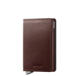 Pasjeshouders|Creditcardhouders>Secrid Slimwallet Portemonnee Dusk dark brown