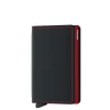 Pasjeshouders|Creditcardhouders>Secrid Slimwallet Portemonnee Matte black & red
