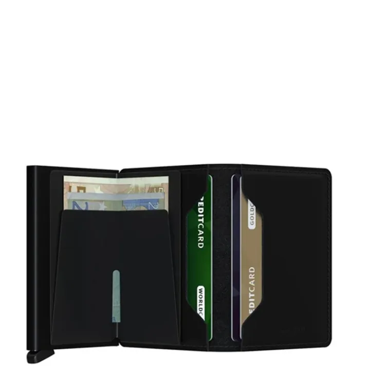 Pasjeshouders|Creditcardhouders>Secrid Slimwallet Portemonnee Matte black