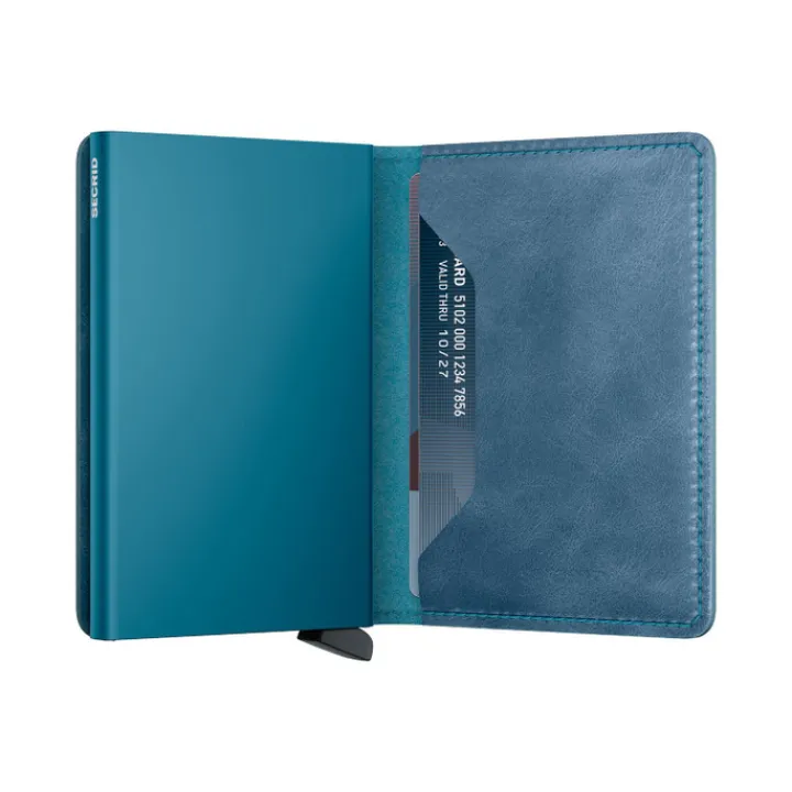 Pasjeshouders|Creditcardhouders>Secrid Slimwallet Vintage teal