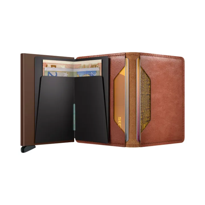 Pasjeshouders|Creditcardhouders>Secrid Slimwallet Vintage cognac-brown