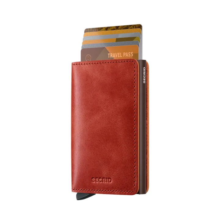 Pasjeshouders|Creditcardhouders>Secrid Slimwallet Vintage orange