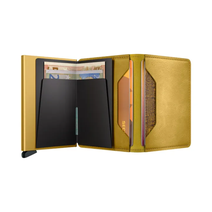 Pasjeshouders|Creditcardhouders>Secrid Slimwallet Vintage yellow