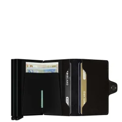 Pasjeshouders|Creditcardhouders>Secrid Twinwallet Portemonnee Crisple black
