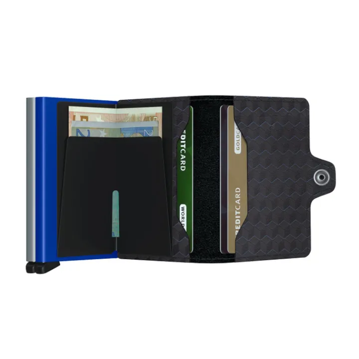 Pasjeshouders|Creditcardhouders>Secrid Twinwallet Portemonnee Optical black & titanium