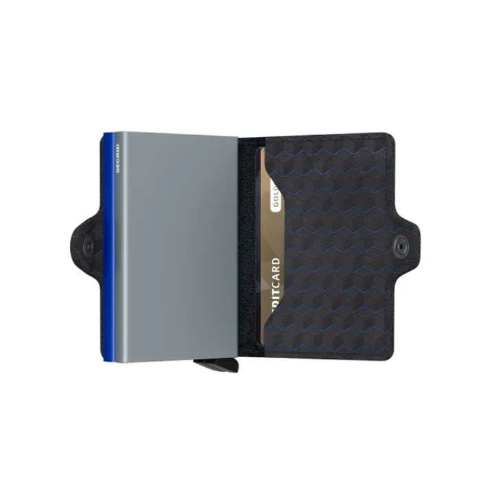 Pasjeshouders|Creditcardhouders>Secrid Twinwallet Portemonnee Optical black & titanium