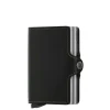 Pasjeshouders|Creditcardhouders>Secrid Twinwallet Portemonnee black leather