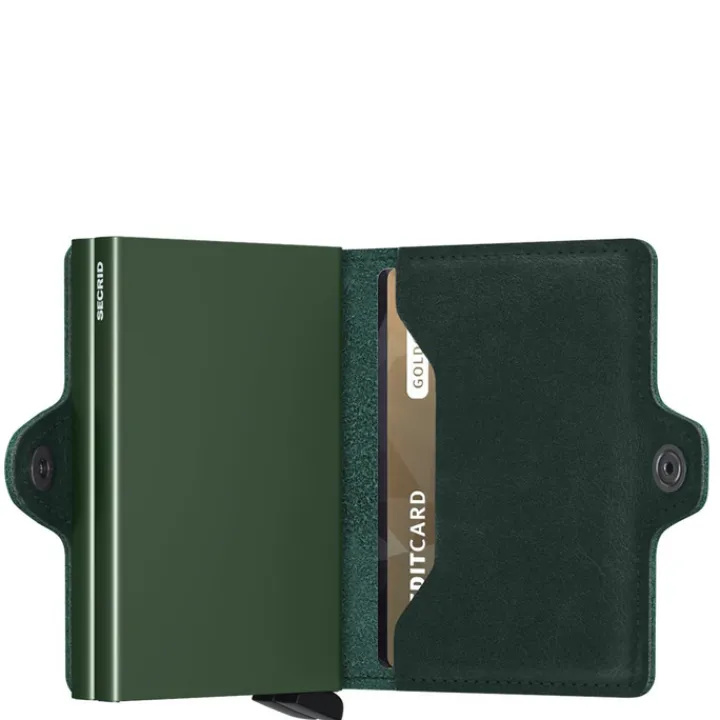 Pasjeshouders|Creditcardhouders>Secrid Twinwallet Portemonnee Original green