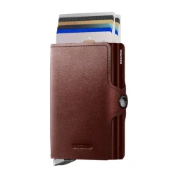 Pasjeshouders|Creditcardhouders>Secrid Twinwallet Portemonnee Dusk dark brown