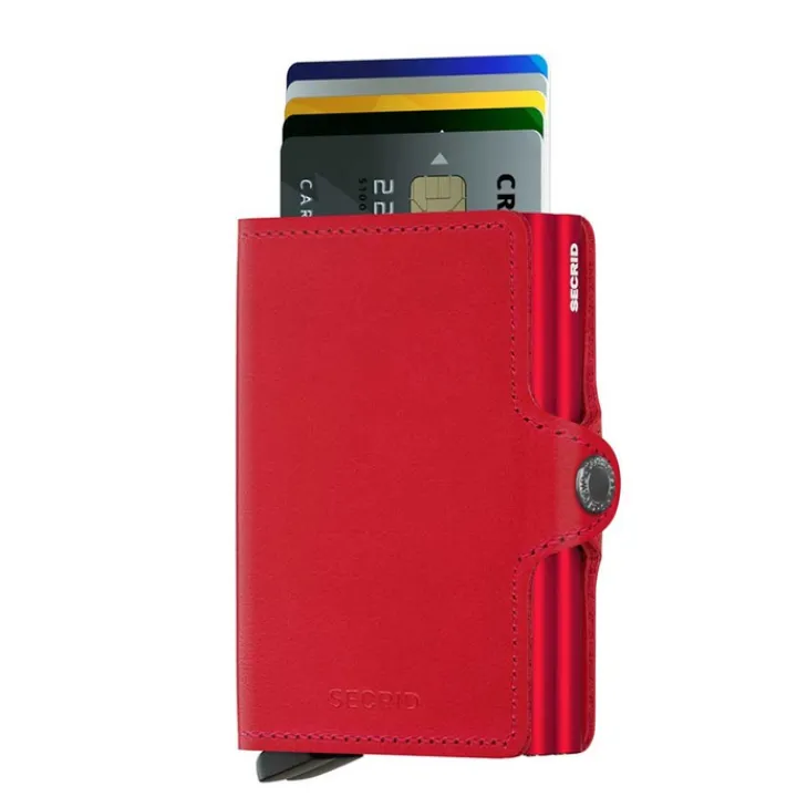 Pasjeshouders|Creditcardhouders>Secrid Twinwallet Portemonnee Original red / red