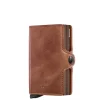 Pasjeshouders|Creditcardhouders>Secrid Twinwallet Vintage cognac-brown